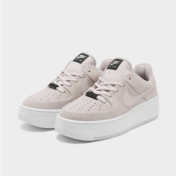 nike air force 1 sage low platform sneaker
